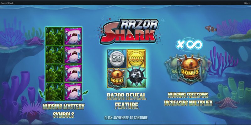 Image: BonusHunt vous dit tout sur les fonctionnalités de Razor Shark